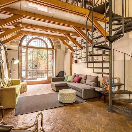Apartmán Trastevere Hyperloft & Garden Řím Exteriér fotografie