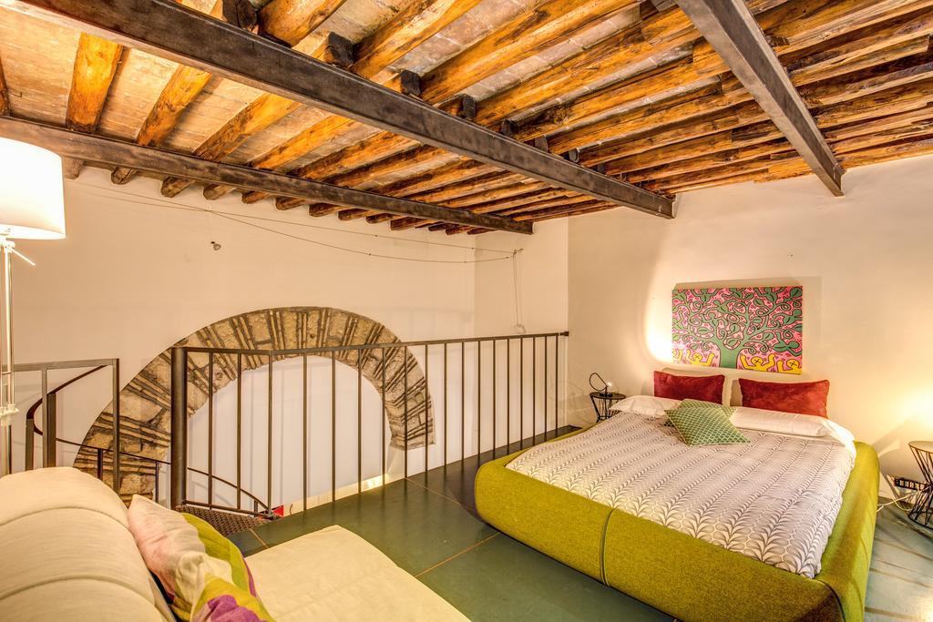 Apartmán Trastevere Hyperloft & Garden Řím Exteriér fotografie