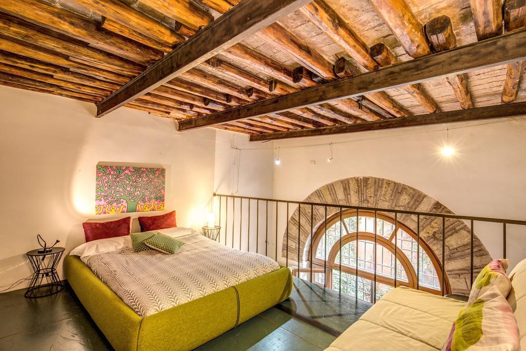 Apartmán Trastevere Hyperloft & Garden Řím Exteriér fotografie