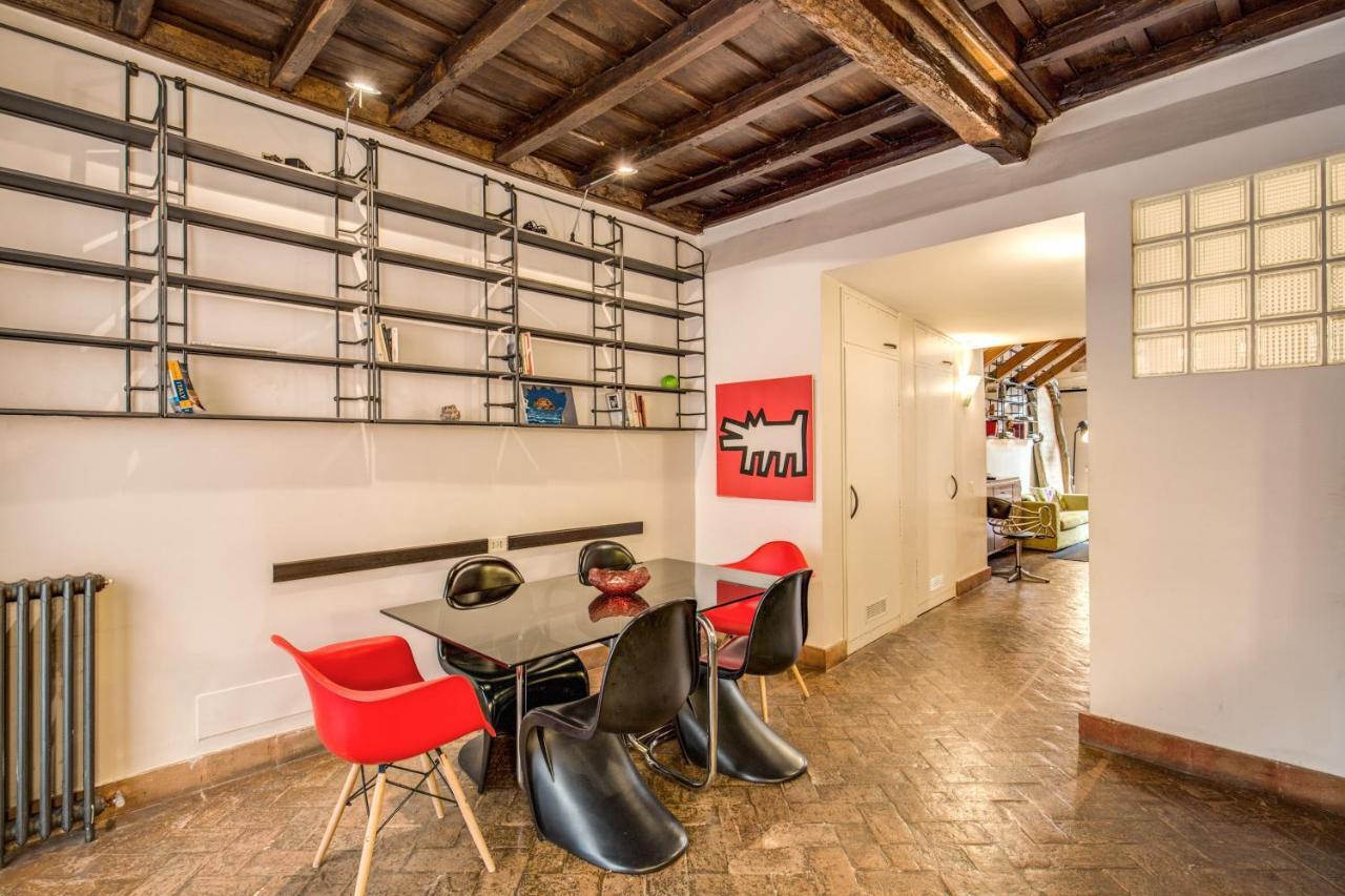 Apartmán Trastevere Hyperloft & Garden Řím Exteriér fotografie