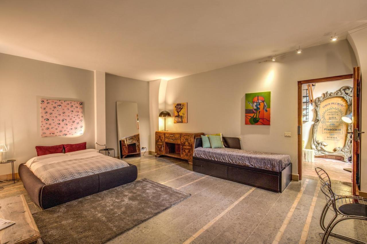 Apartmán Trastevere Hyperloft & Garden Řím Exteriér fotografie
